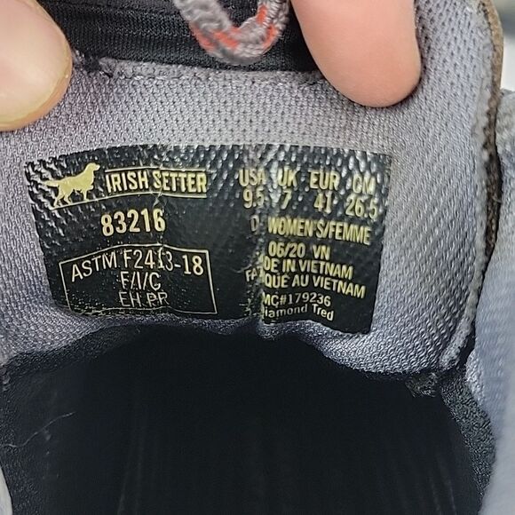 Irish Setter Crosby 6-inch Waterproof Leather Safety Toe Boots - Women's - Picture 12 of 14